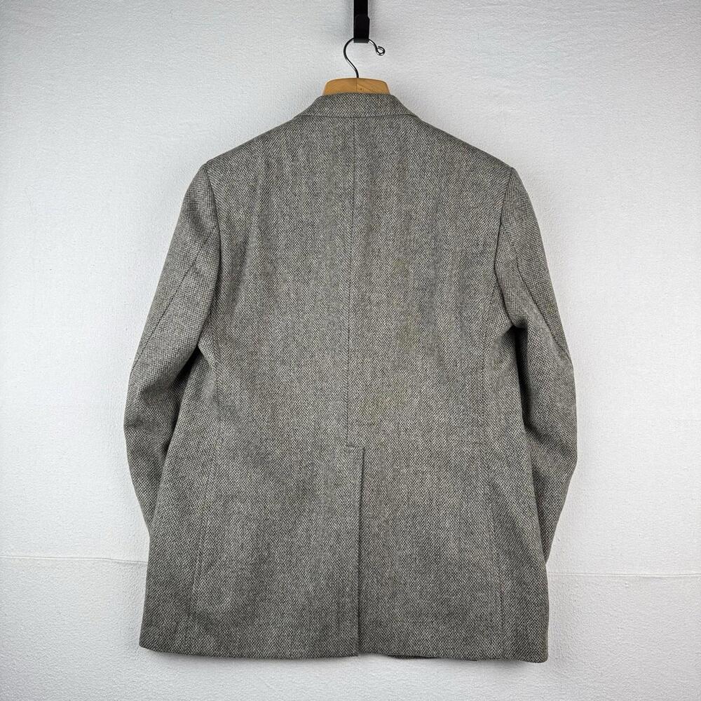 90’s Vtg The Andover Shop Herringbone Wool Blazer Sport Coat Mens 42 21”x30” USA - Picture 3 of 9